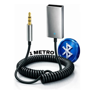 Adaptador Bluetooth Carro Usb P2 Som Android Iphone Samsung Auxiliar Veicular Receptor Automatico em Oferta na Shopee