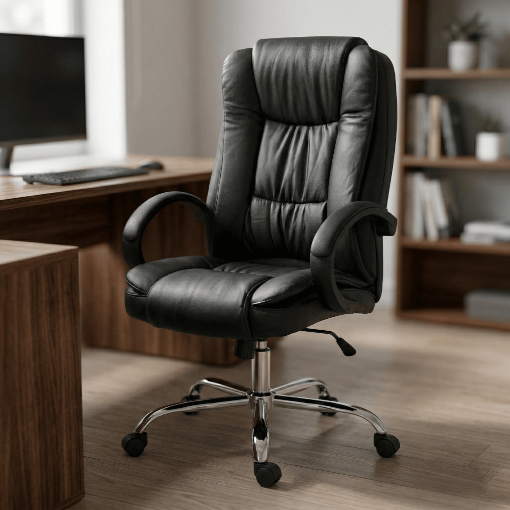 Cadeira Presidente Diretor Giratória Reclinável