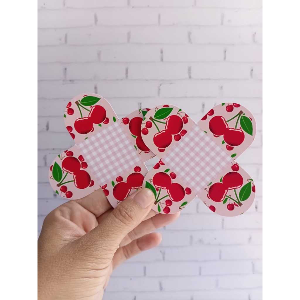 Forminha de Doces Cerejinha Personalizada no Tema/Lembrancinhas/Aniversário/Festa Infantil