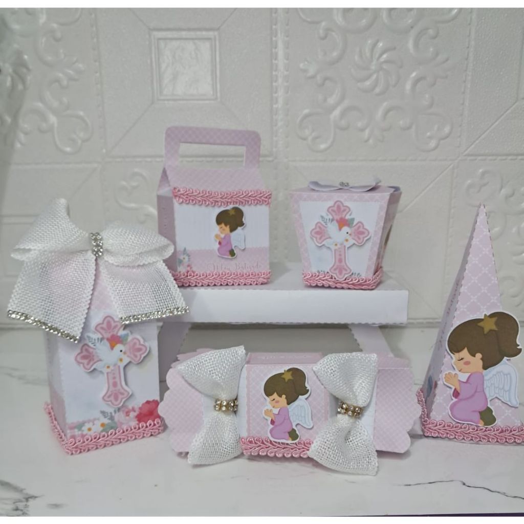 Kit festa-Batizado-Lembrancinhas personalizada-Caixinhas Personalizada-Papelaria Personalizada