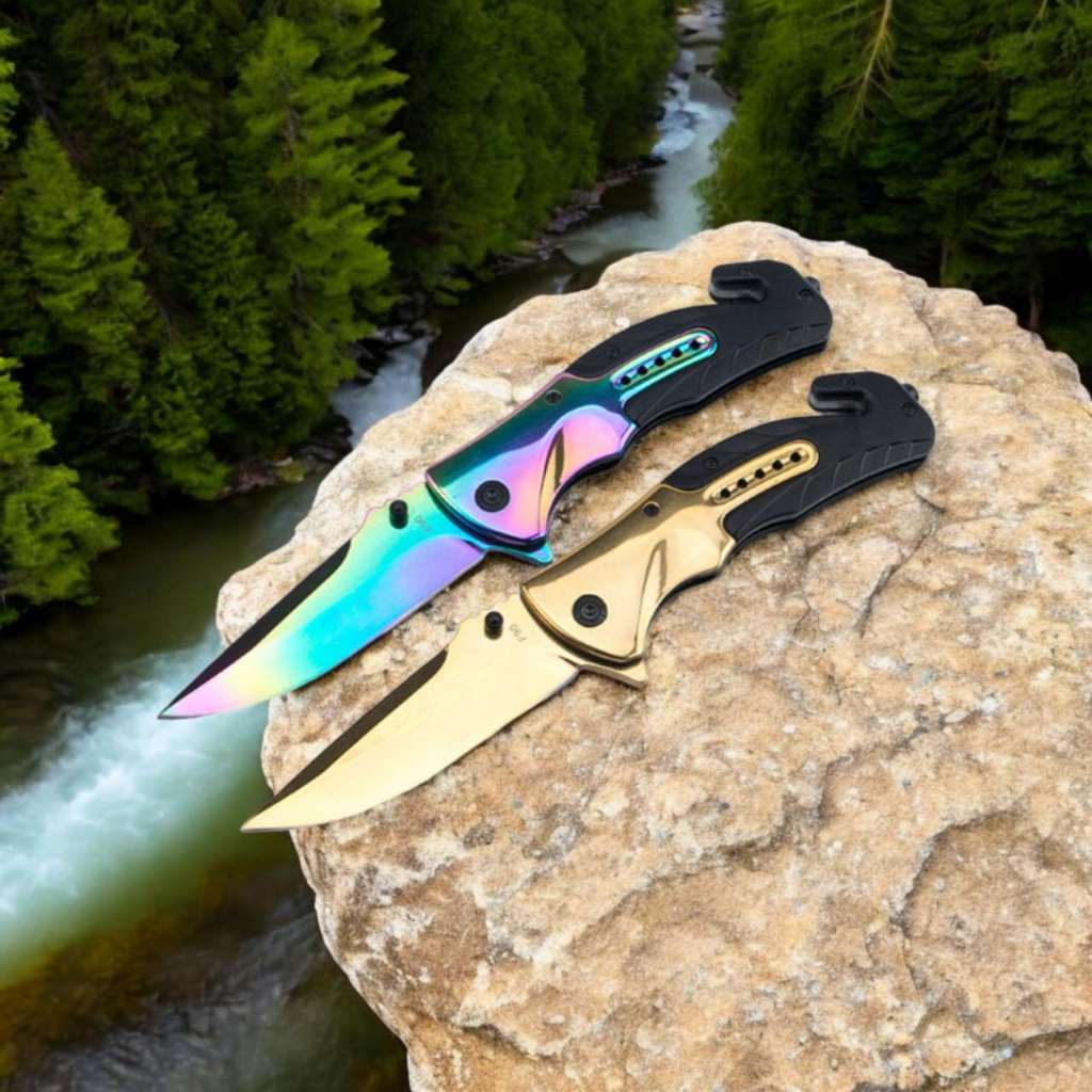 Canivete Semi Automatico Multiuso