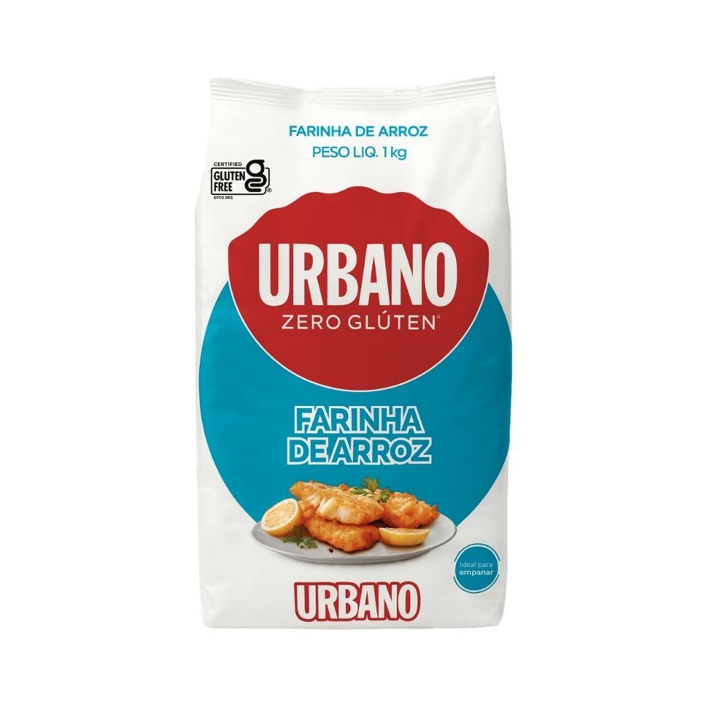 Farinha de Arroz Urbano 1kg em Oferta na Shopee