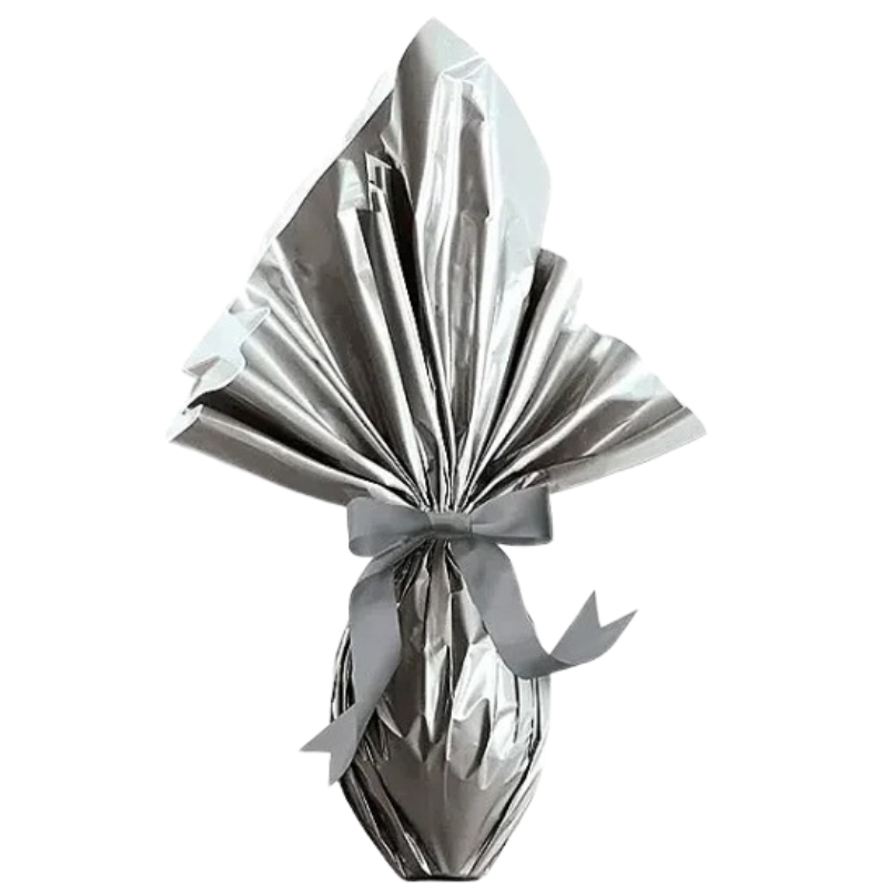 Folha Celofane para Ovos de Páscoa Bebidas E Presentes No Geral Prata/Metalizado 65x65cm em Oferta na Shopee