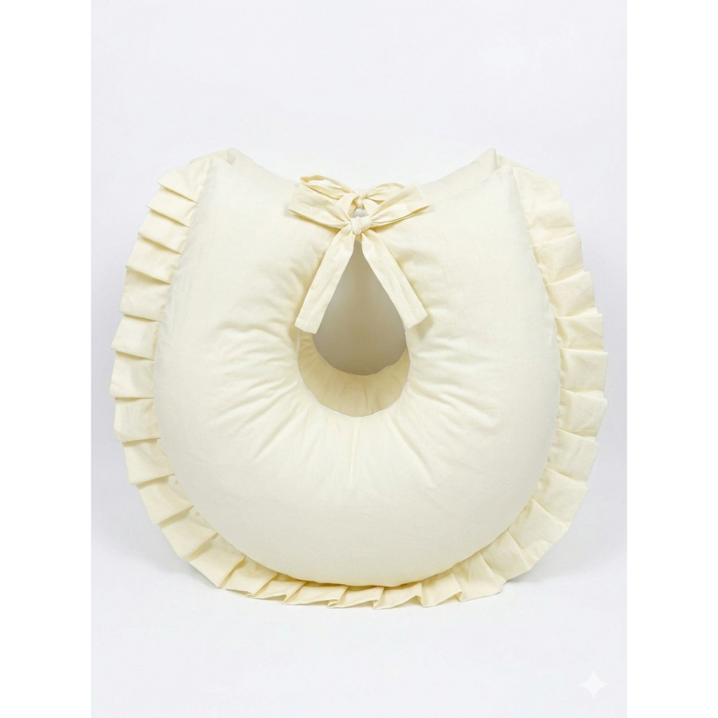 Almofada De Amamentar amamentação Grande formato U Macia Com Zíper Antialergica fases da vida do bebê apoio grande lisa