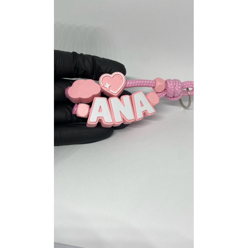 chaveiro personalizado chaveiro com nome chaveiro infantil personalizado chaveiro rosa -chaveiro para mochila