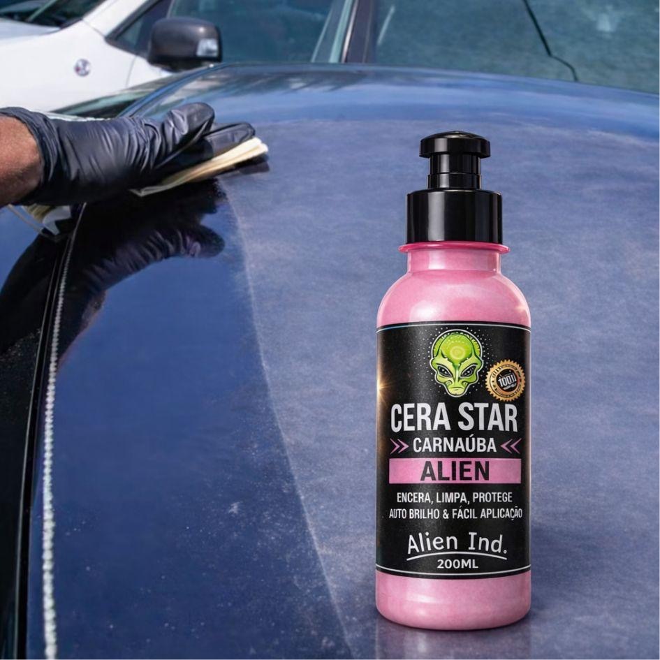 Cera Espelhamento – REMOVE QUEIMADO E RISCOS – 4 em 1 Alien Ind. Carnaúba Automotiva por R$ 27,36