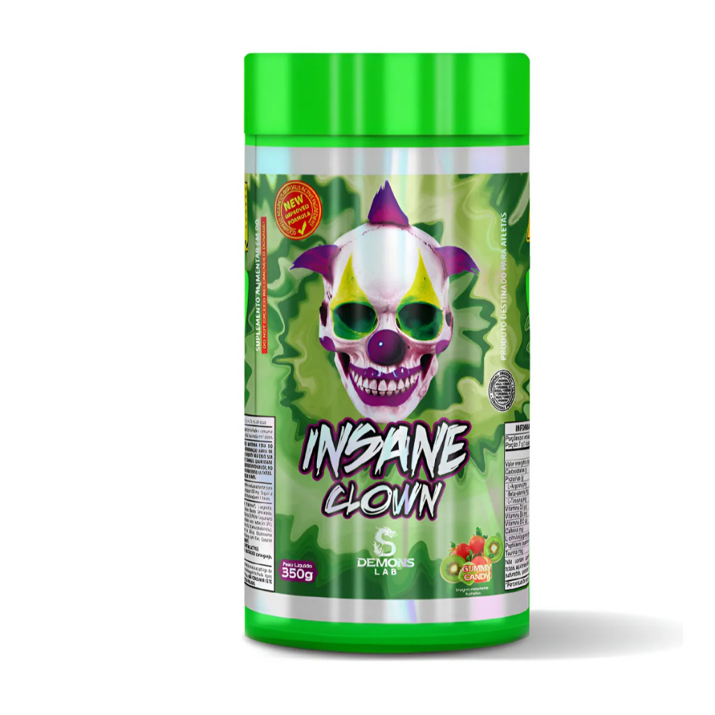 Demons Lab Suplemento Alimentar Aminoácidos em Pó Insane Clown 350g