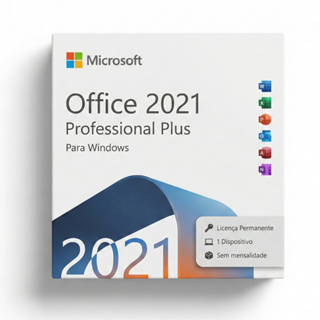 Microsoft Office 2021 Profissional Plus Entrega Física Nota Fiscal em Oferta na Shopee