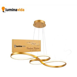 Pendente Clave Luminária De Teto Musical Preto Dourado Lustre Minimalista Moderno LED sem Controle em Oferta na Shopee