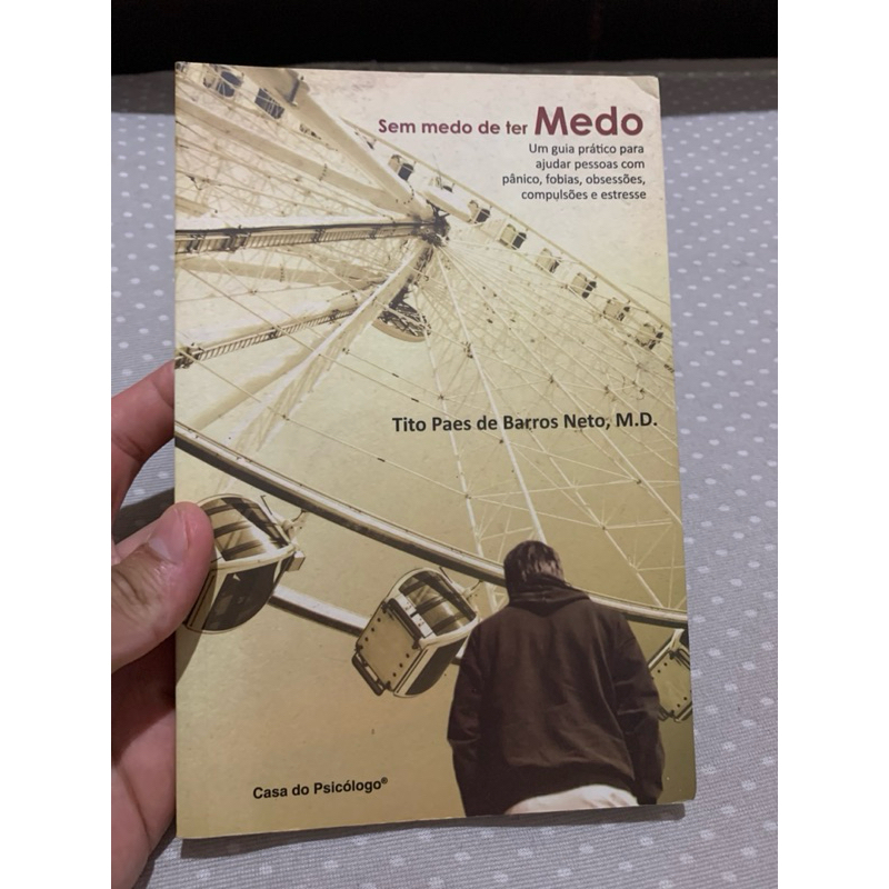 Livro sem medo de ter medo - Tito paes