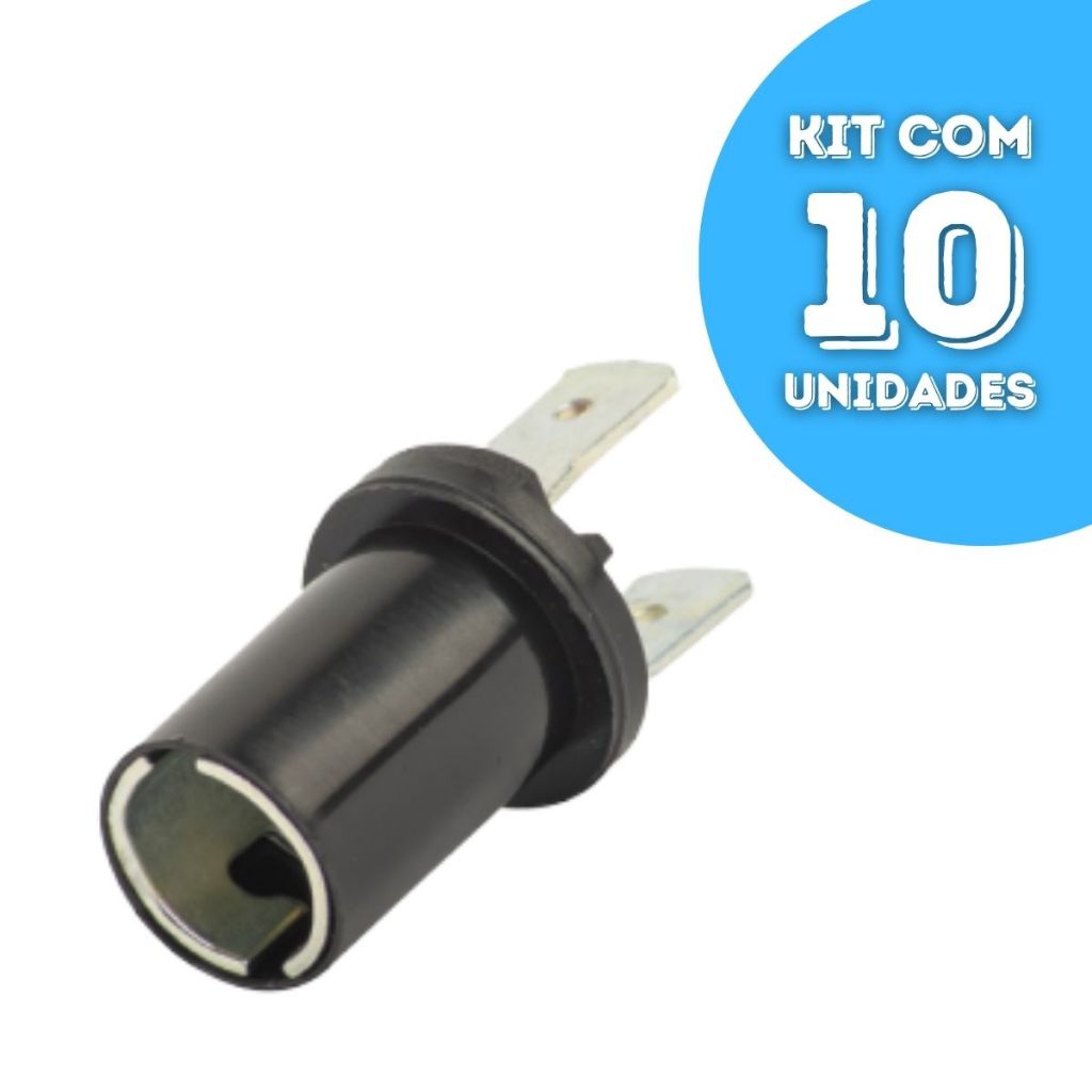 10 Soquetes Isolado Universal Lampada T4w 69 Painel Caminhões DP 3008 DP3008
