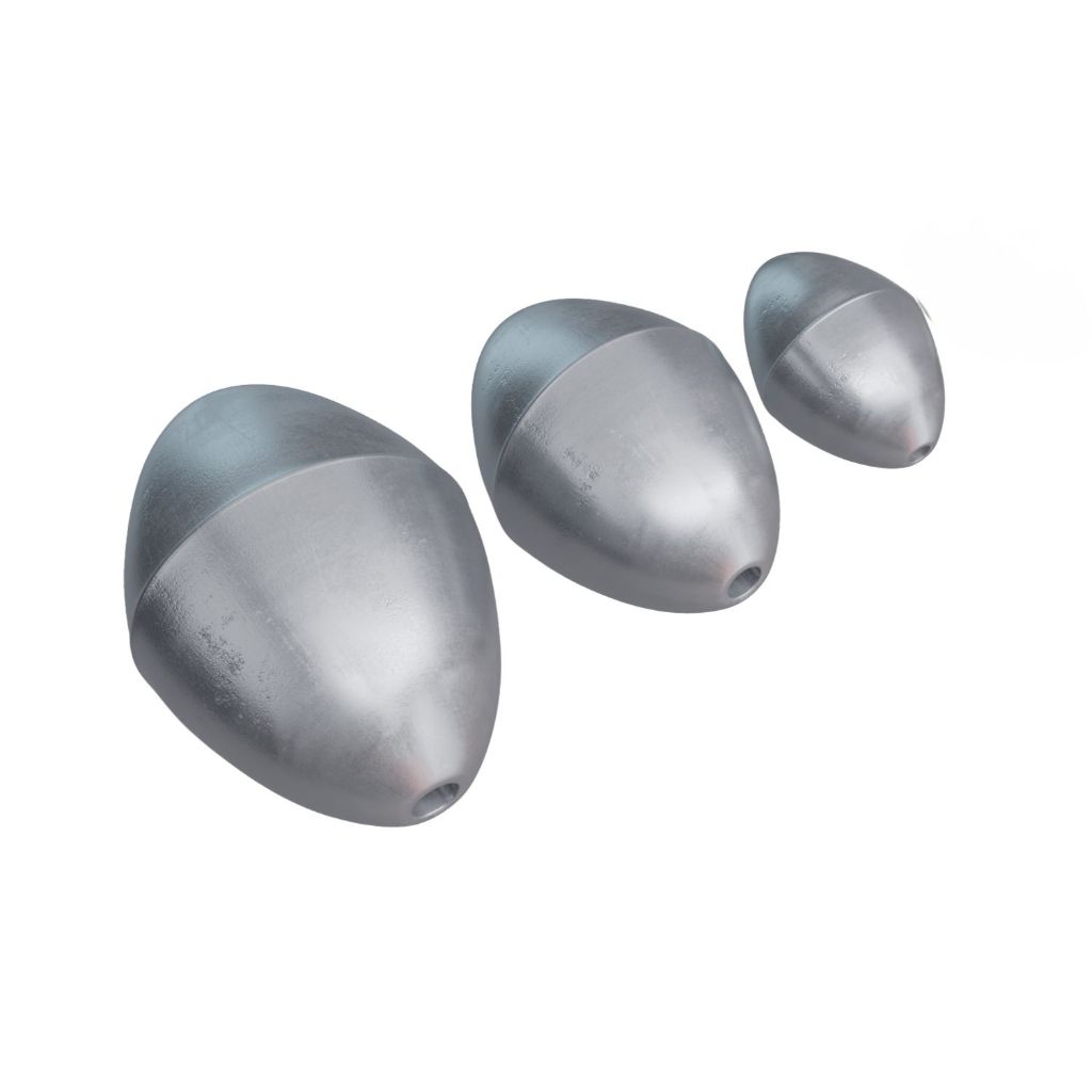 Chumbada Para Pesca 1kg Bola Ou Oliva Escolha Medida