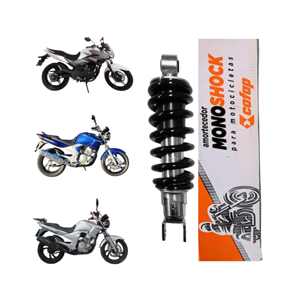 Amortecedor Suspensão Traseiro Yamaha Fazer 250 2005 2006 2007 2008 2009 2010 2011 Original Cofap em Oferta na Shopee
