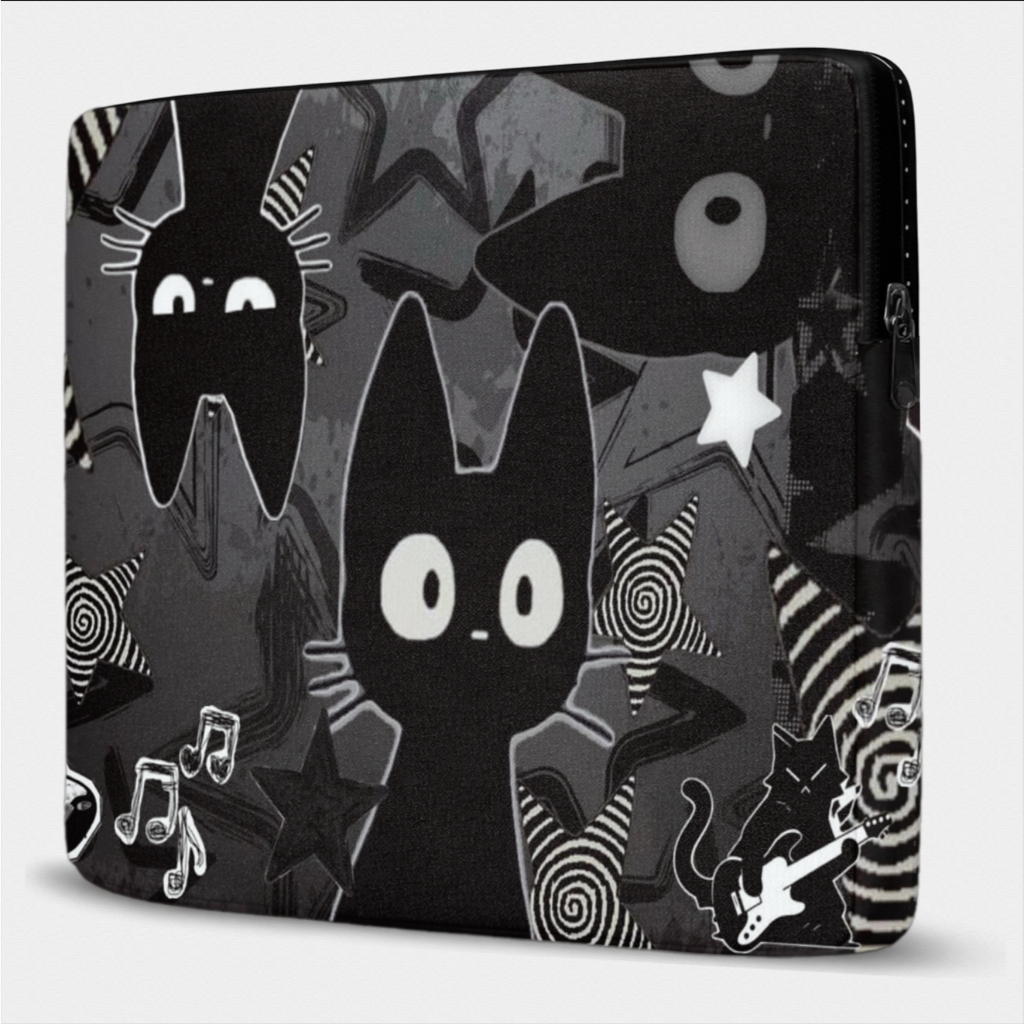 Capa Case Notebook Estampa gatinhos novidade