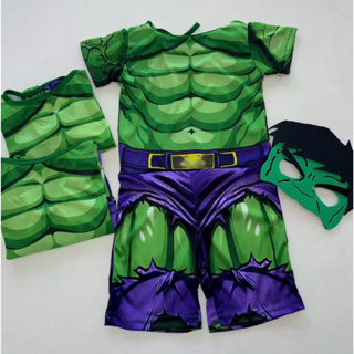 fantasias Hulk curta sem enchimento em Oferta na Shopee