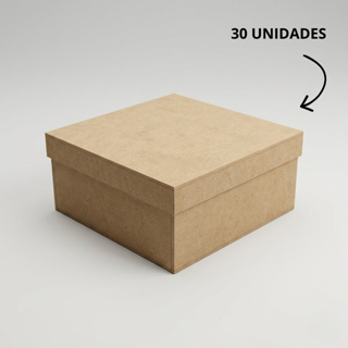 Caixa MDF Cru 10x10x5cm com Tampa Kit 30 unidade Ideal para Lembrancinhas Casamento Festa em Oferta na Shopee