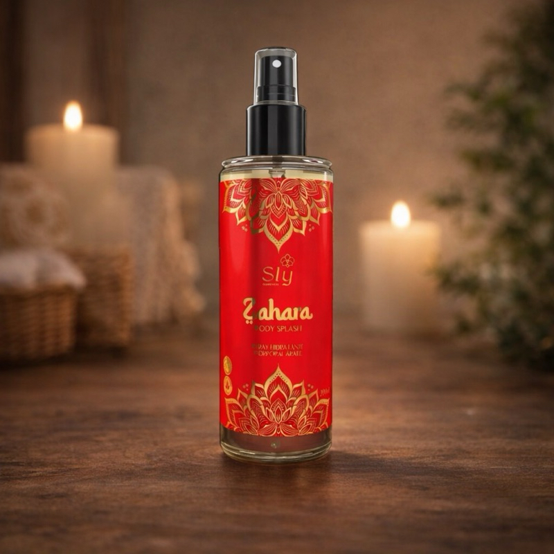 Body Splash Árabe Aurora Imperial Miss Rose 200ml Desodorante Corporal