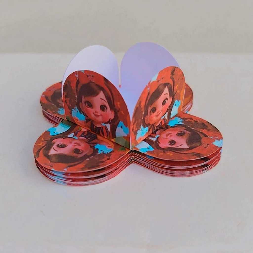 100 Forminhas para Doces Personalizadas 4 Pétalas BRANCA DE NEVE Infantil Aniversário Lembrancinha Brigadeiro