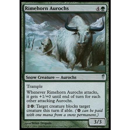 Auroques Chifre-Gélido - - Magic The Gathering