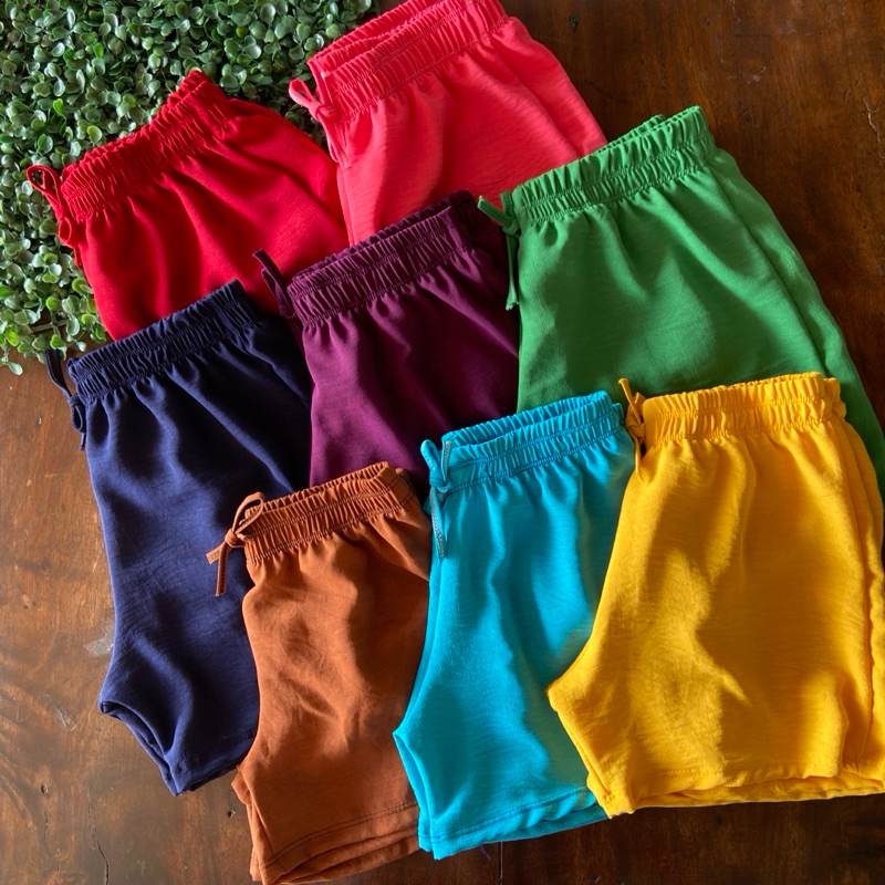 Kit com 3 shorts infantil e juvenil duna. verão/ feminino/infantil/