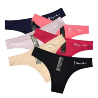 kit Com Até 10 Calcinhas Laser Tanga Sem costura Poliamida, Não enrola em Oferta na Shopee