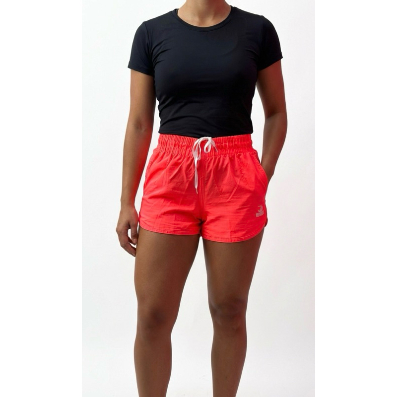 Shorts de Treino Feminino Elastano Academia Corrida Beach Tennis Yoga Fitness