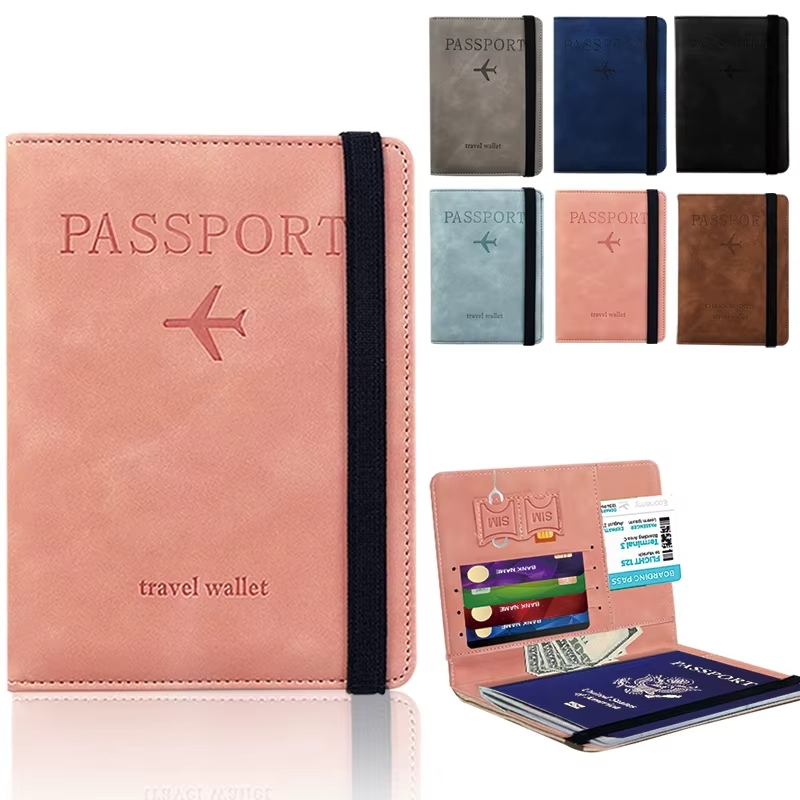 Porta Passaporte Carteira Viagem Porta Documentos e Cartões Travel Wallet Organizador Passaporte