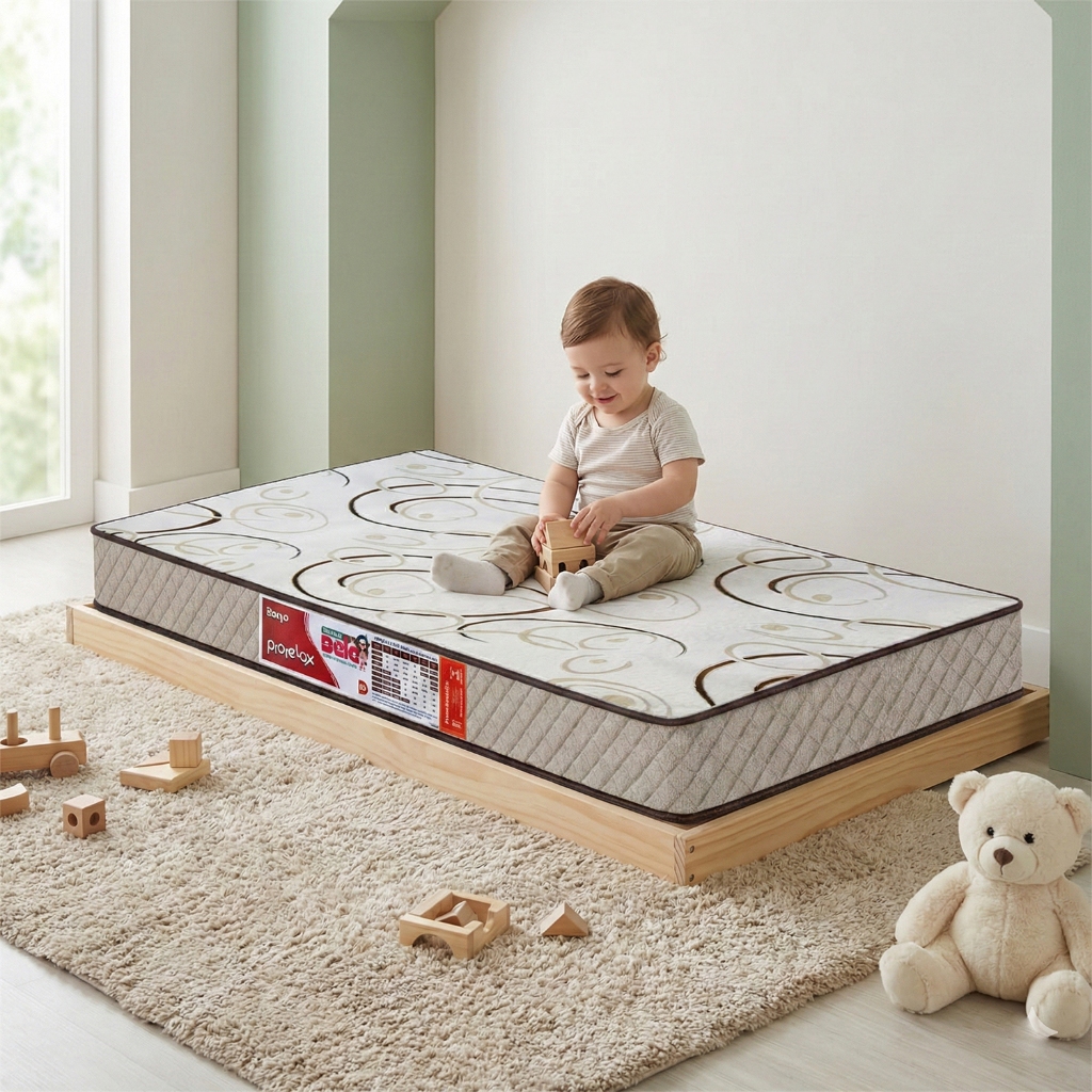 Colchão Berço Americano 130x70 Espuma D18 Infantil Antialérgico Impermeável Confortável 10cm