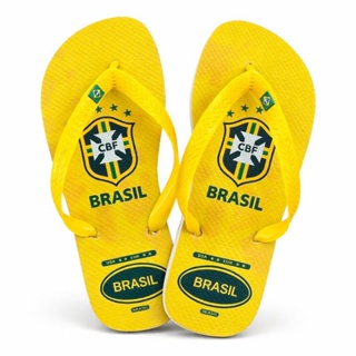 Chinelo masculino feminino do Brasil copa do mundo alta qualidade em Oferta na Shopee