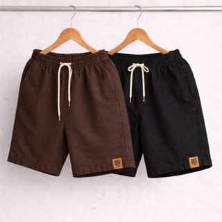 Shorts Masculinos em Linho Kit com 2 Peças | Leveza, Conforto e Praticidade em Oferta na Shopee