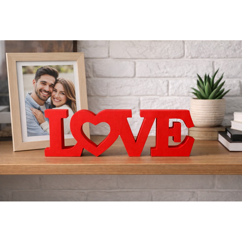 decoração love palavra love mdf decoração romântica decoração casamento peça decorativa love enfeite love