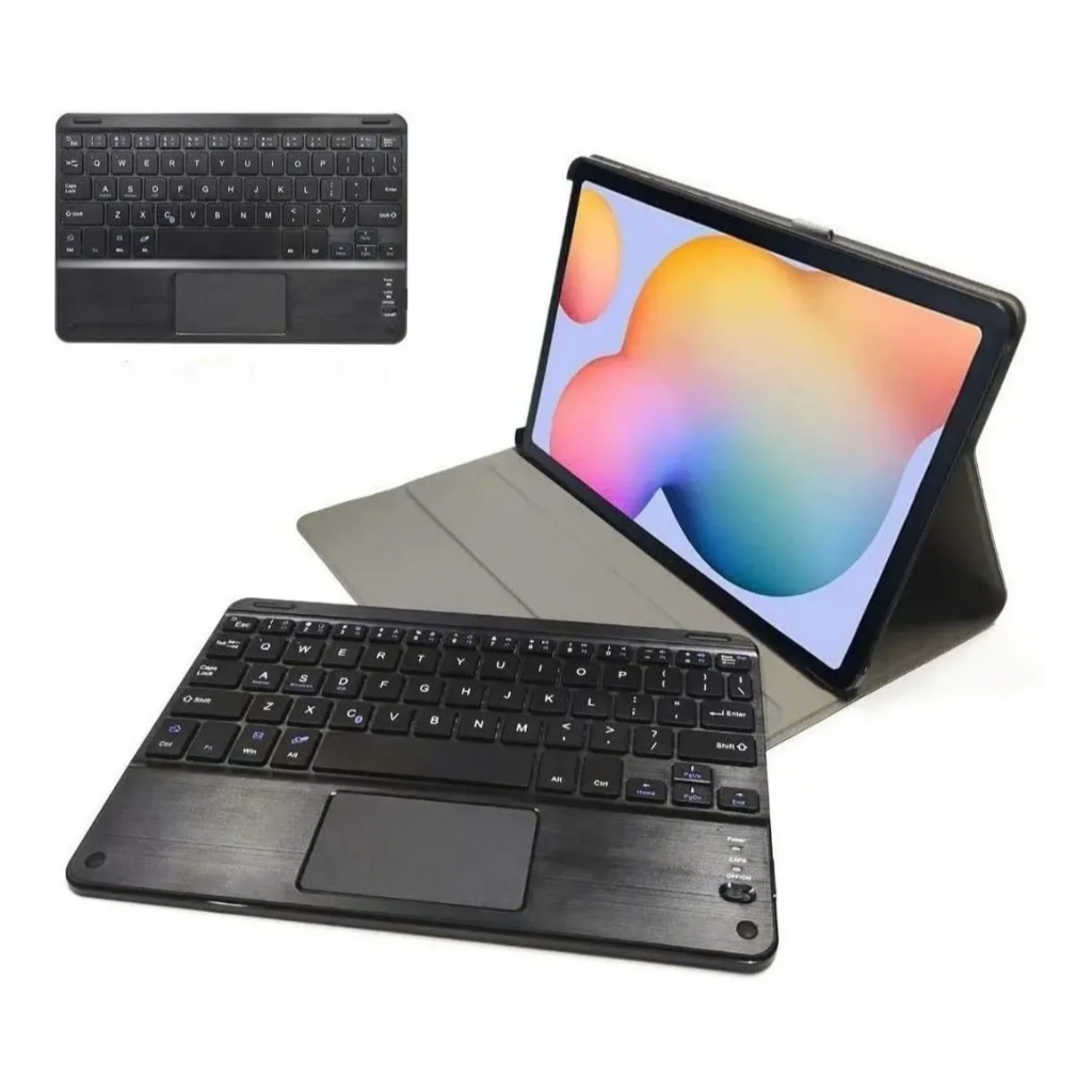 Capa com Teclado Samsung Galaxy Tab A8 10.5 Bluetooth Case Tablet