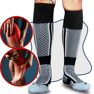 Meia Ortopédica de Compressão Para Tratamento da Má Circulação Varizes Trombose E Inchaço em Oferta na Shopee