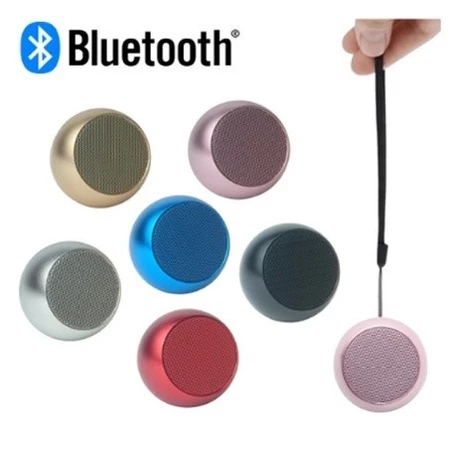 Mini Caixinha de Som Bluetooth M3 TWS 5.0 Metálica 3W Potente Portátil Bateria Longa Duração À Prova D'água em Oferta na Shopee