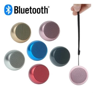 Mini Caixinha de Som Bluetooth M3 TWS 5.0 Metálica 3W Potente Portátil Bateria Longa Duração À Prova D'água em Oferta na Shopee