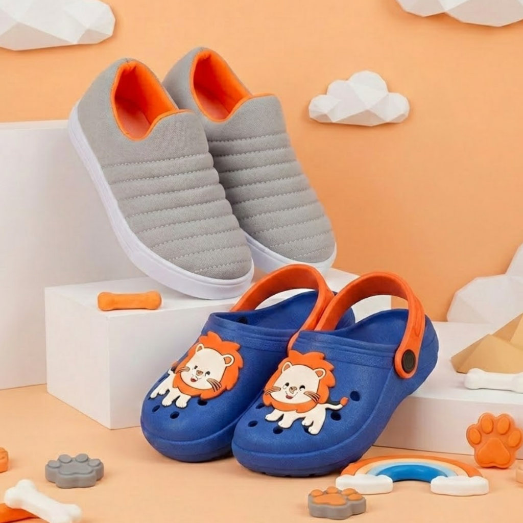 Kit Tênis Infantil Menino Calce Fácil + Sandália Babuche Personagens Leve e Macia Promoção em Oferta na Shopee