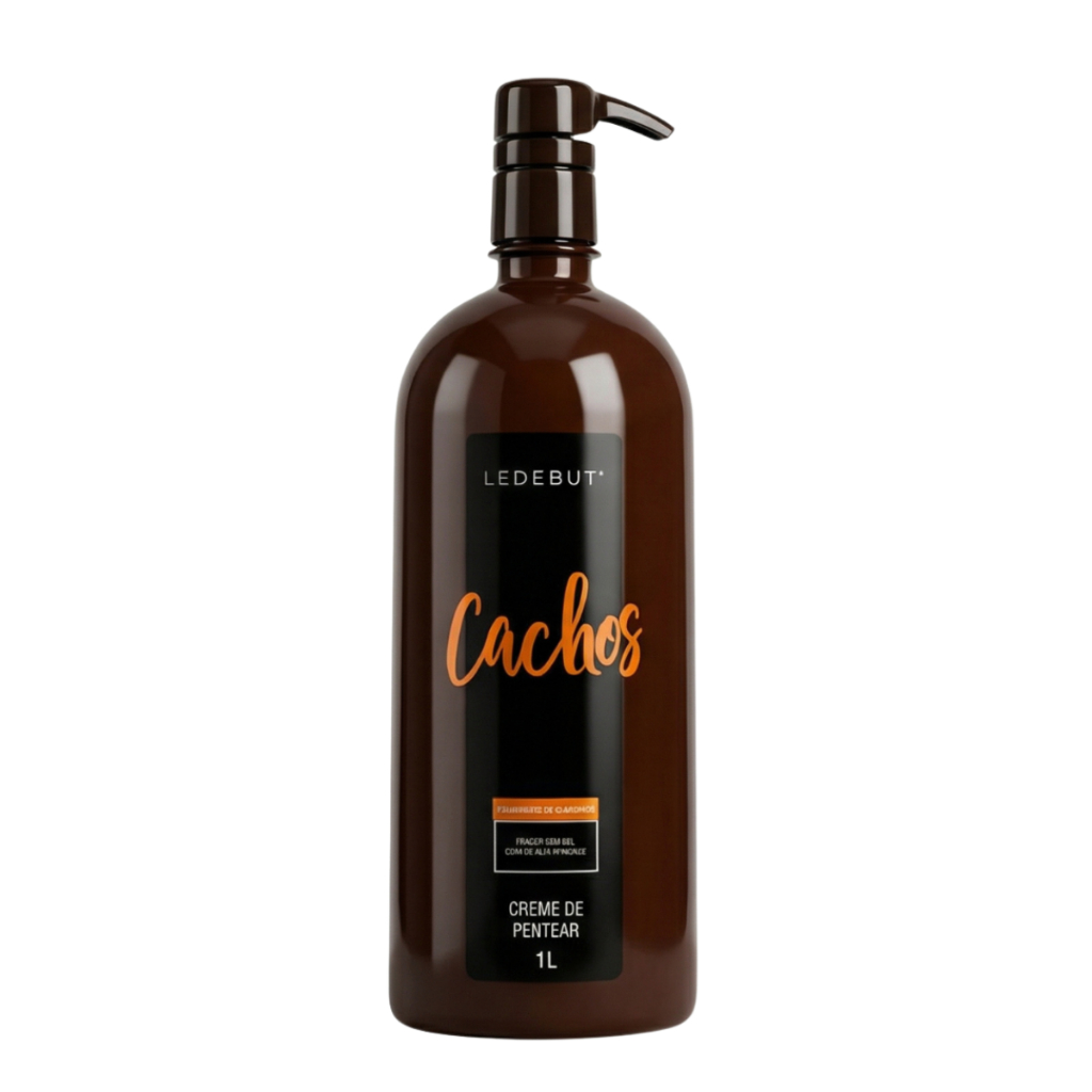 Creme De Pentear Ativador Cachos Ledebut - 1 Litro