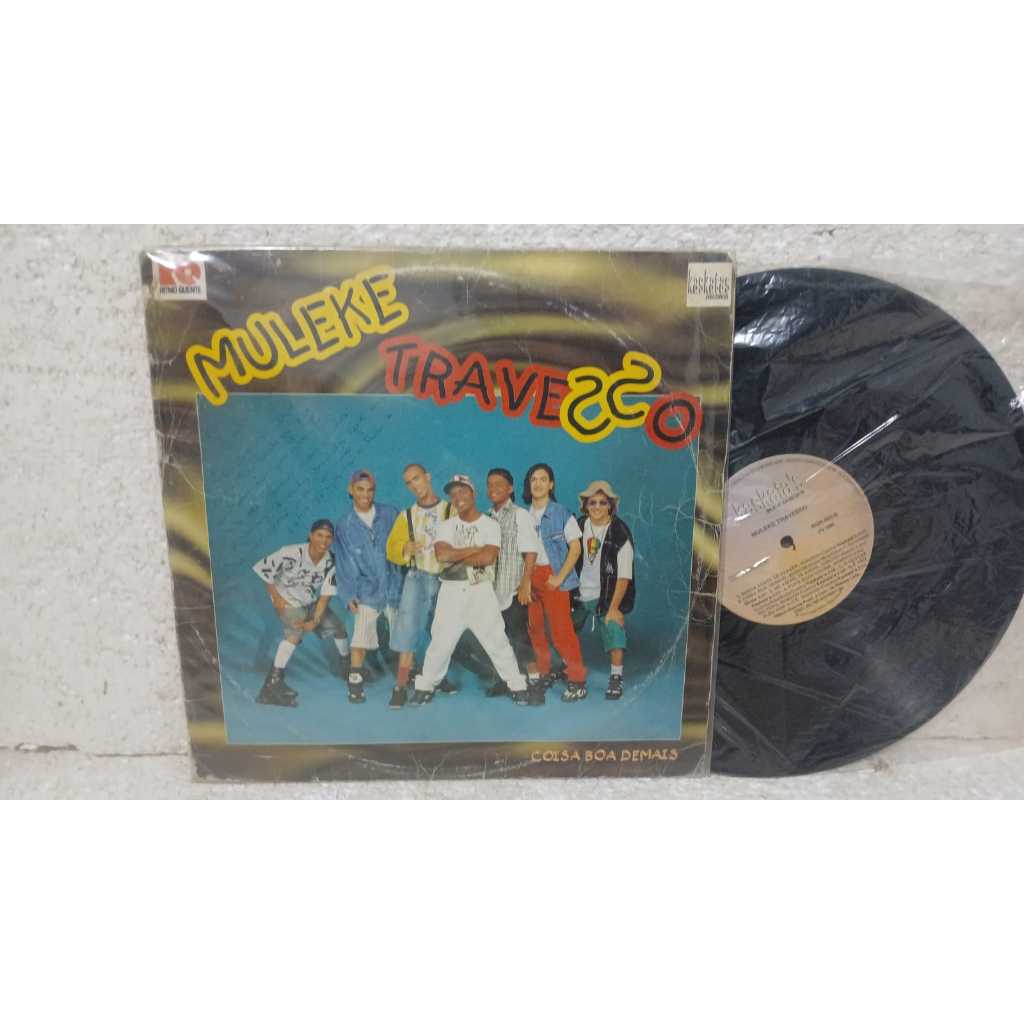 lp  grupo muleke travesso - coisa boa demais