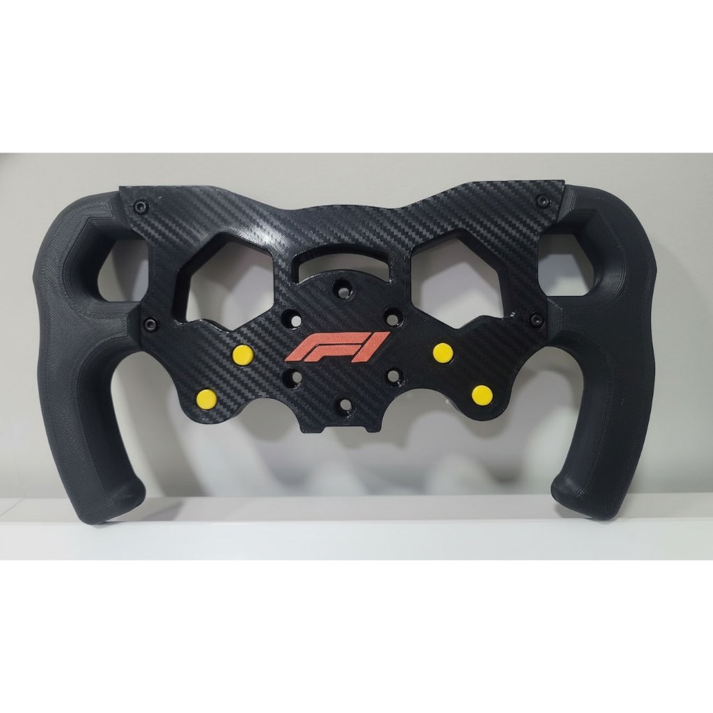 Volante Formula 1 Compativel Logitech G29 G920 Estilo Carbono Gamer — R$ 75,97 em Shopee