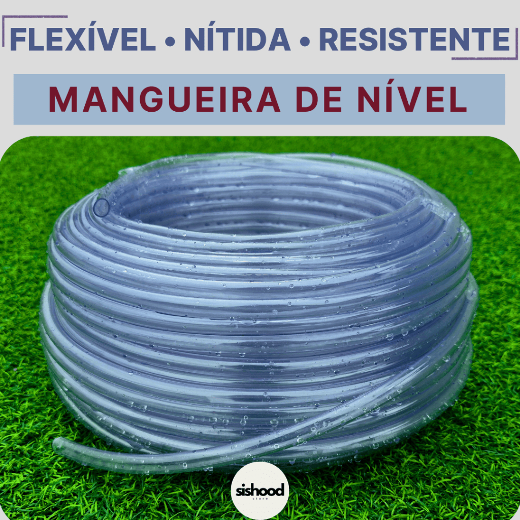 Mangueira de Nível Pedreiro Reforçada de 5m a 20m