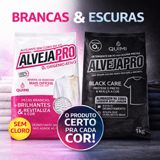 Kit Percarbonato de sódio 100% + Black Care - Tira manchas para roupas brancas, coloridas e escuras em Oferta na Shopee