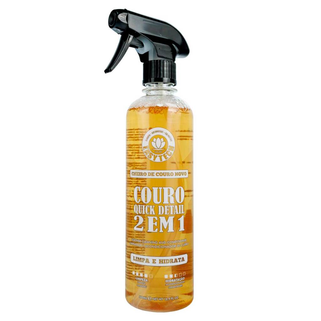 Limpa e Hidrata Couro 2x1 EasyTech Quick Detail - 500ml