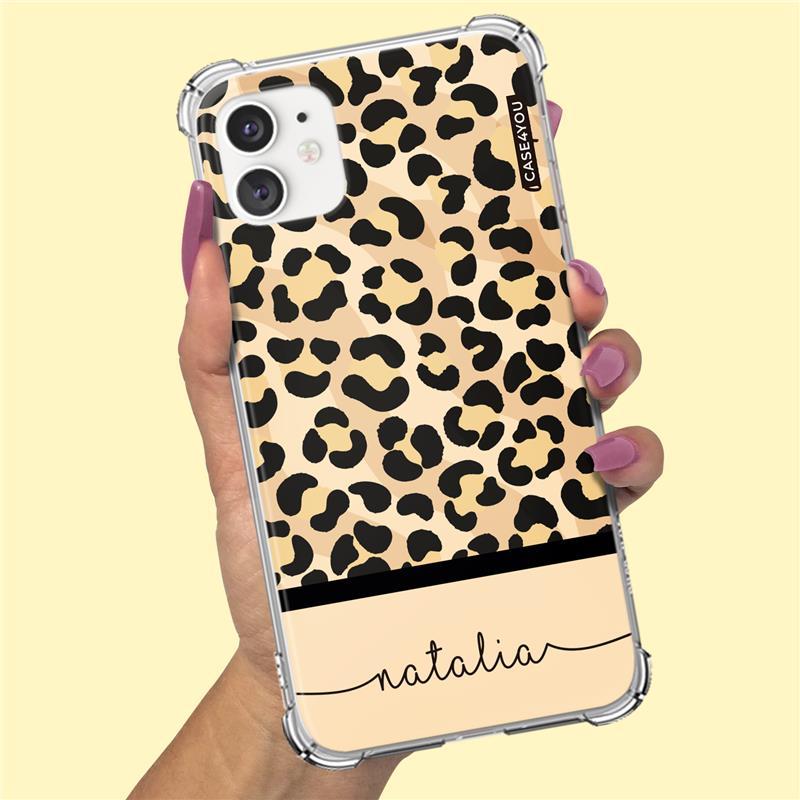 Capa Capinha Para Samsung Galaxy A10 A10s A11 A12 A13 A14 A15 A16 A17 Anti-impacto Personalizada Oncinha Glam