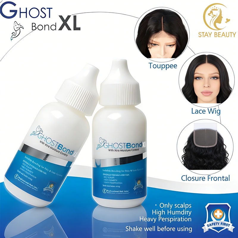 KIT2 Cola Adesiva À Prova De Água De 38 ml Para Peruca De Cabelo/Líquido E Cílios