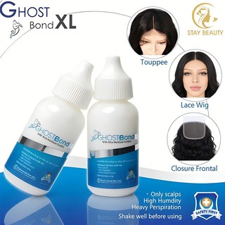KIT2 Cola Adesiva À Prova De Água De 38 ml Para Peruca De Cabelo/Líquido E Cílios