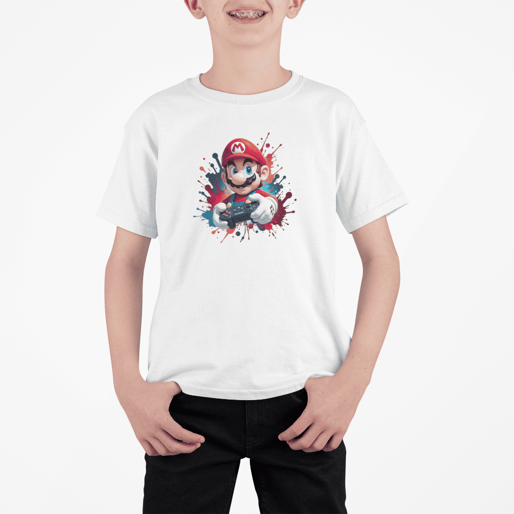 Camiseta Infantil 100% Algodão Premium Confortável para Crianças Modelo: Super M Personagem- Novidade Especial da loja