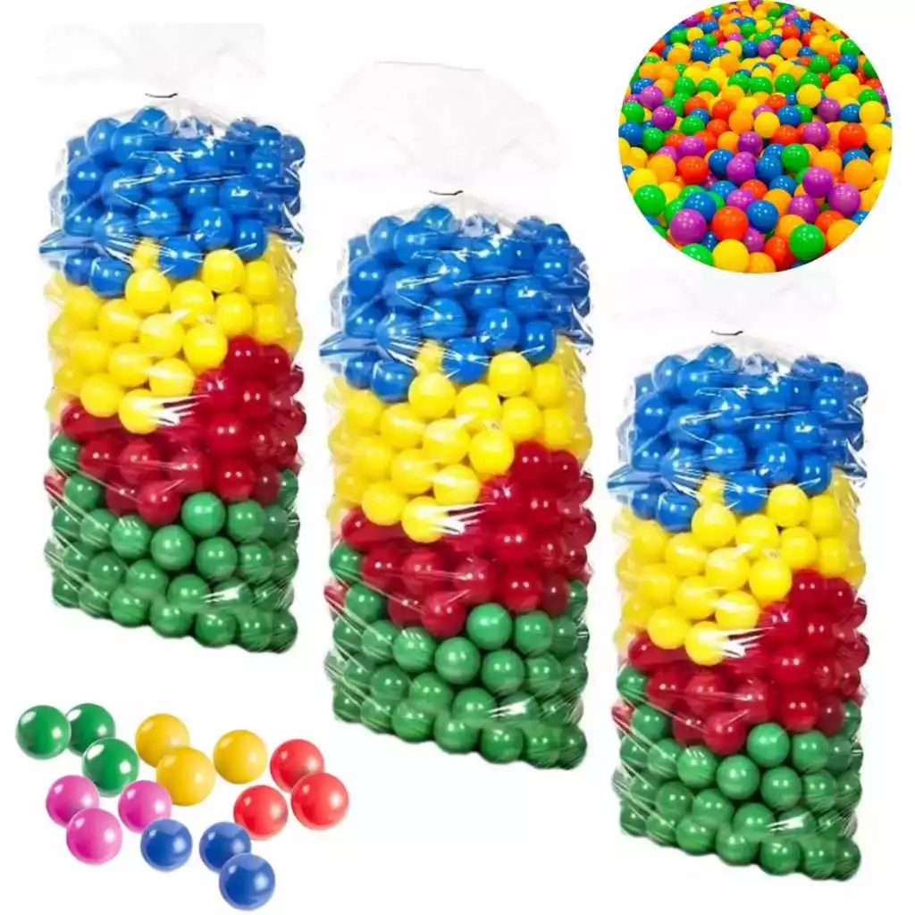 bolinhas para piscina de bolinhas coloridas 76mm infantil resistente não amassa alta qualidade — imagem 1