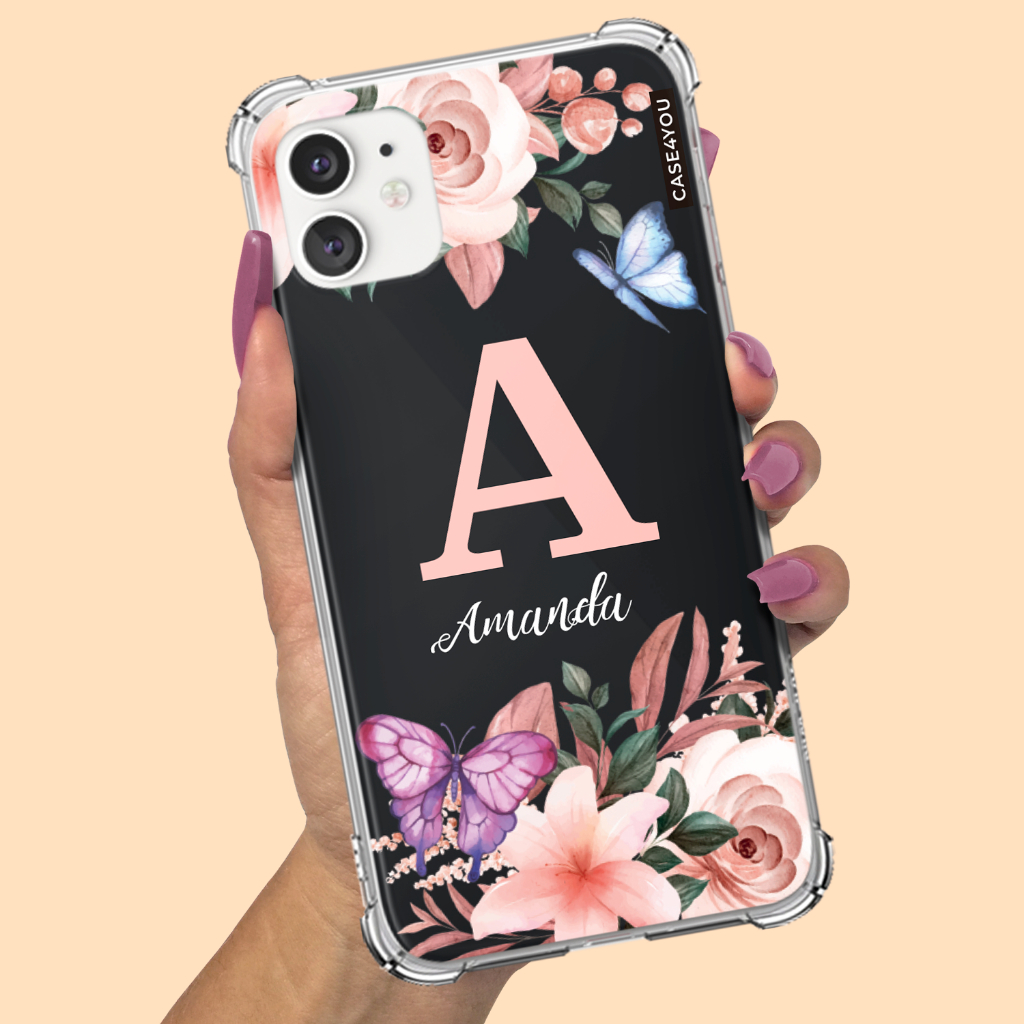 Capa Capinha Para Samsung Galaxy A10 A10s A11 A12 A13 A14 A15 A16 A17 Anti-impacto Personalizada Borboletas New