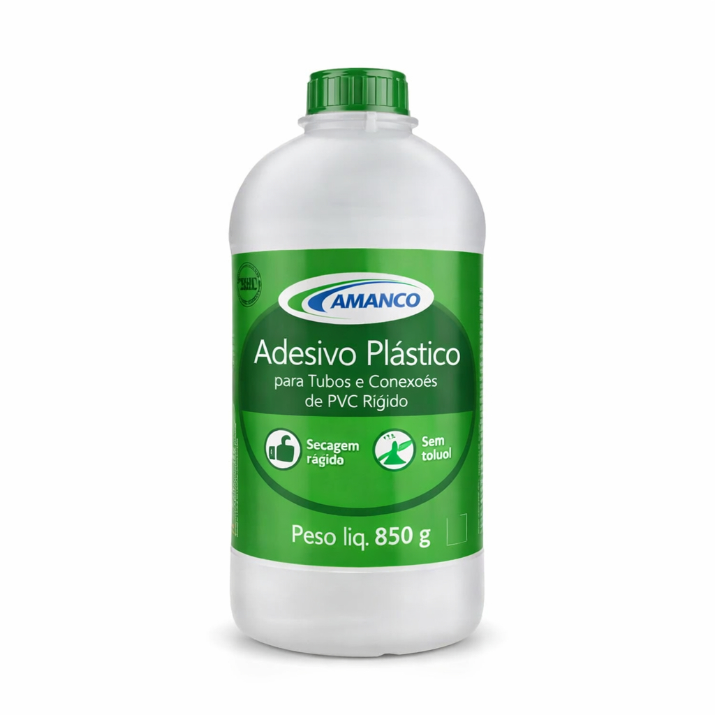 Cola Para Cano, Tubo e Conexões Pvc 850g Amanco