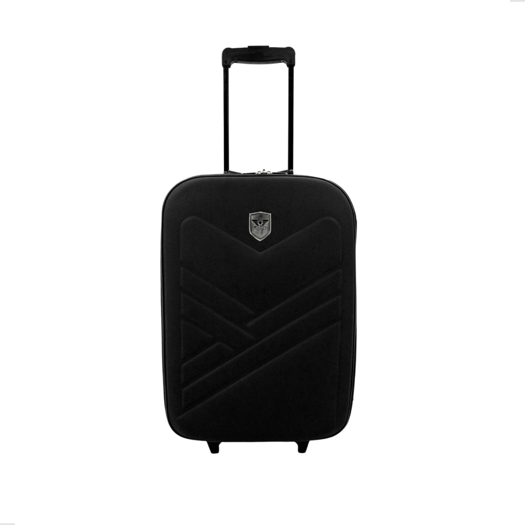 Mala Pequena de Viagem de Bordo ANAC 10 KG 55x35x25cm Falcon Line de 2 Rodinhas Bagagem de Mão Avião